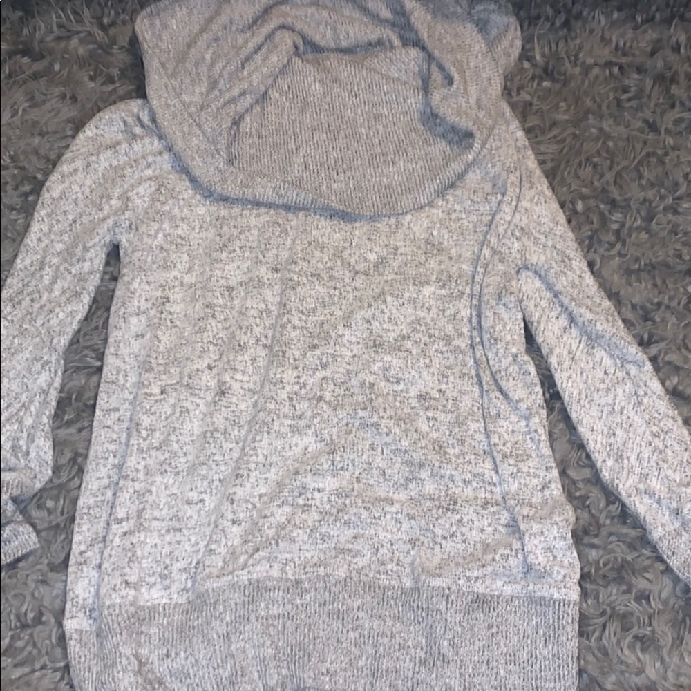 off-the-shoulder sweater